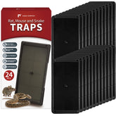 LULUCATCH glue traps large tray setup for quick placement.