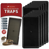 LULUCATCH sticky trap near a wall ready to capture mice