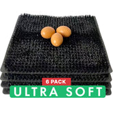 LUMERAM 6x ultra-soft washable chicken nesting pads provide cozy comfort for hens.