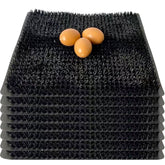LUMERAM 8X ultra-soft nesting pads top view for calmer hens