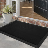 LUMI front door mat 24x36 exterior view protects entry from mud and rain