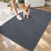 LUMI ultra thin door mat with slim profile for under-furniture entryways