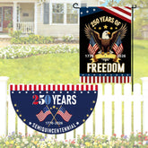 Lumigrain 250th anniversary garden flag—vivid double-sided design for yard display