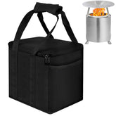 Lunies 12inch fire pit bag for Mesa XL protects gear on camping trips.