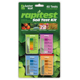 Luster Leaf Rapitest kit box front for quick at-home soil testing.