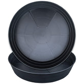 LWALRS plant saucer 18-inch top view prevents soil and water spills around pots