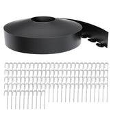 LXVOOEE landscape edging 100 ft coil for clean lawn borders and easy DIY installation.