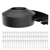 LXVOOEE landscape edging 60ft coil outlines neat borders for lawns and flower beds