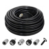 LycorTrade pressure-washer hose 50ft for extended, tangle-free cleaning sessions