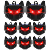 Lycxbfjia Predator Eyes 8-pack deters poultry nocturnally, protecting flocks.