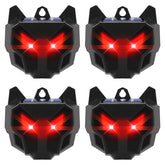 Lycxbfjia predator eyes light pack ensures 360-degree yard protection at night.