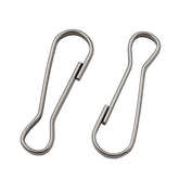 LYECUN 12Pcs flag pole clip 1.58in secures flags in windy conditions.