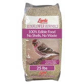 Lyric sunflower kernels for outdoor feeders attract songbirds without mess.