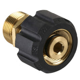 M MINGLE pressure adapter 15mm female to 14mm male for quick, secure connections.