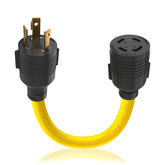 M1A2 locking L5-30P to L14-30R adapter for secure outdoor power during outages