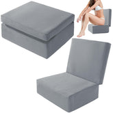 MABOZOO foldable hot tub booster seat provides stable, comfy spa seating.