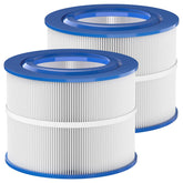 Macaberry PBF40M spa filter 2-pack ready for quick replacement and refreshed water.