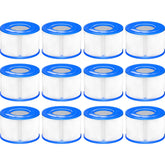 Macaberry Type S1 filter front view shows easy 12 pack replacement for clean spa water