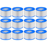 Macaberry Type VI filter inside view shows cartridge design for efficient spa filtration.