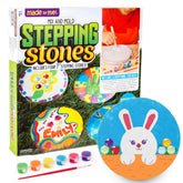 Made By Me dragonfly-sun 3D mold for personalized stepping stones, a memorable spring craft project.