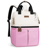 Maelstrom cooler backpack dual-deck upper compartment for organized dry storage.