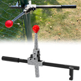 Magoleo fence stretcher with ratchet lever tightens chain link efficiently