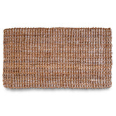 MAINEVENT jute doormat front view shows sturdy braided fibers for busy entryways.