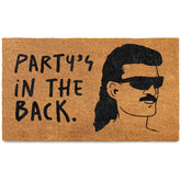 MAINEVENT party-back doormat 30x17 featuring bold welcome design for high-traffic entrances.