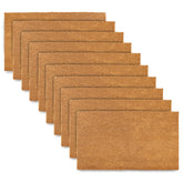 MAINEVENT plain coir doormat 30x17 front view, ideal for DIY customization.