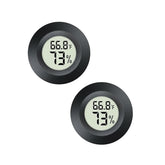 Maiweitong round digital hygrometer shows temperature and humidity for indoor accuracy.