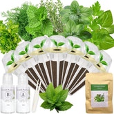 Majero Gourmet Seed Pod Kit contents for a complete hydroponic setup.
