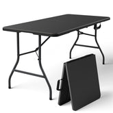 MAKE CHANGES folding table with carrying handle for effortless transport at events.