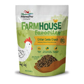Manna Pro Farmhouse Favorites Critter Combo Crunch bag for poultry feeding.