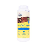 Manna Pro Coop 'N Compost neutralizes odors in backyard coops.