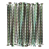 MAOMBO artificial turf stake spiral design enhances grip for durable ground anchoring.