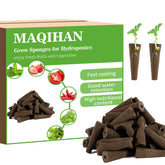 MAQIHAN 100 grow sponges seed-pod for hydroponics supporting steady germination