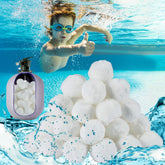MAQIHAN pool filter balls for sand filter show a reusable design improving clarity