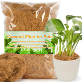 MAQIHAN coconut husk fiber close-up texture for gardening