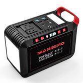 MARBERO 200W portable power station front view powers essentials outdoors