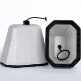 Marinexplore outdoor faucet cover shown with foam insulation protecting the spigot from freezing.