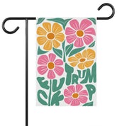 MarissaKay99 Subtle F*Ck Donald Tru flag front view for outdoor garden décor.