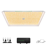 Mars Hydro TS3000 with hood reflector for even indoor plant coverage and growth.