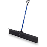 Marshalltown Polar Pusher 48-inch blade for fast snow removal on driveways.