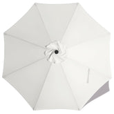 Mastercanopy 9ft replacement canopy in white, UV protection for outdoor shade