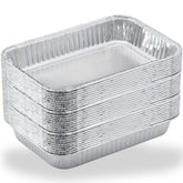 Matchwaves Weber drip pan 8.6 x 6 inches catches grease for cleaner grilling.