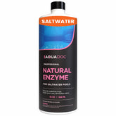 MAV AquaDoc pool enzyme bottle pour aids easy dosing for saltwater pools.