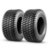 MaxAuto tire side profile showing tubeless lawn tractor compatibility.