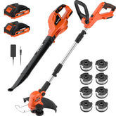 MAXLANDER 20V cordless weed wacker for tidy paths