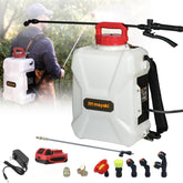 MaxMore 3-gallon sprayer with Milwaukee battery compatibility for easy lawn care.