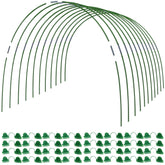 MAXPACE greenhouse hoops kit for quick DIY tunnel assembly and versatile garden use.
